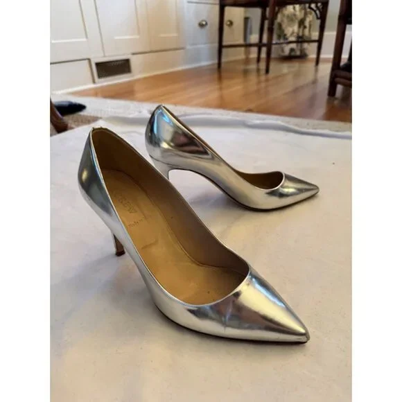 J. Crew Made in Italy Mirror Stilettos - Picture 3 of 7
